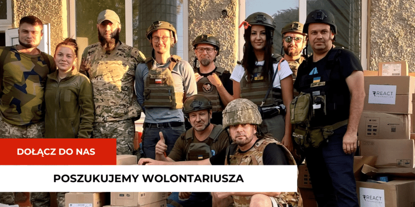 polscy wolontariusze, ukraina, pomoc, react foundation, zostań wolontariuszem, wolontariat